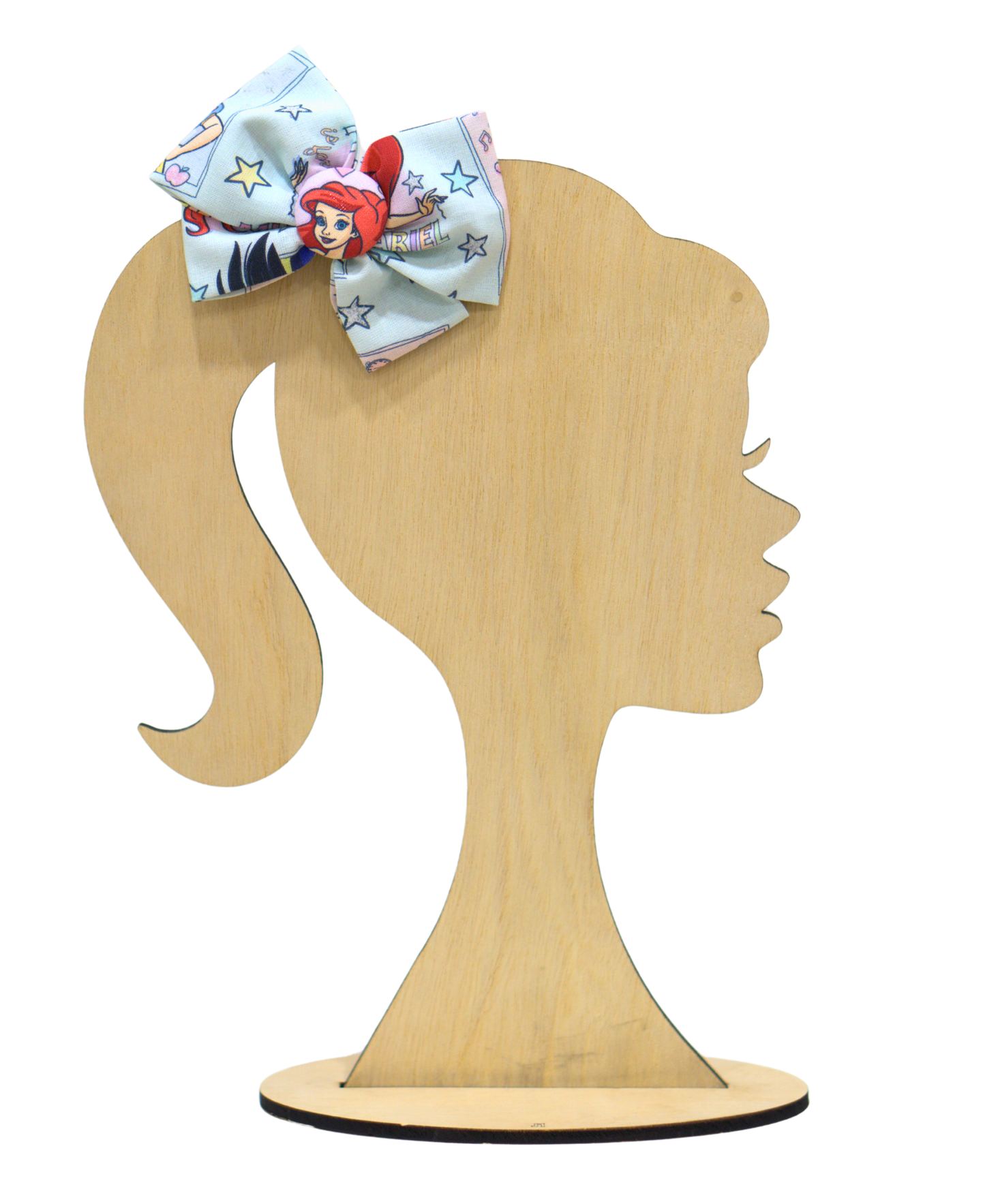 Disney Theme Bow - Ariel Light Blue