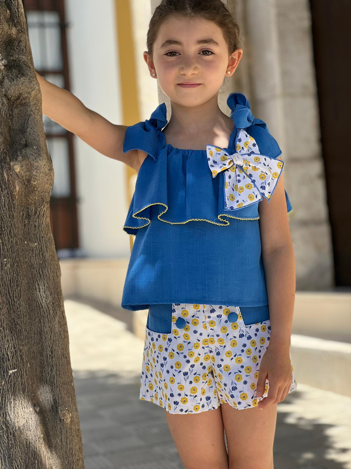 Santorini Floral Set