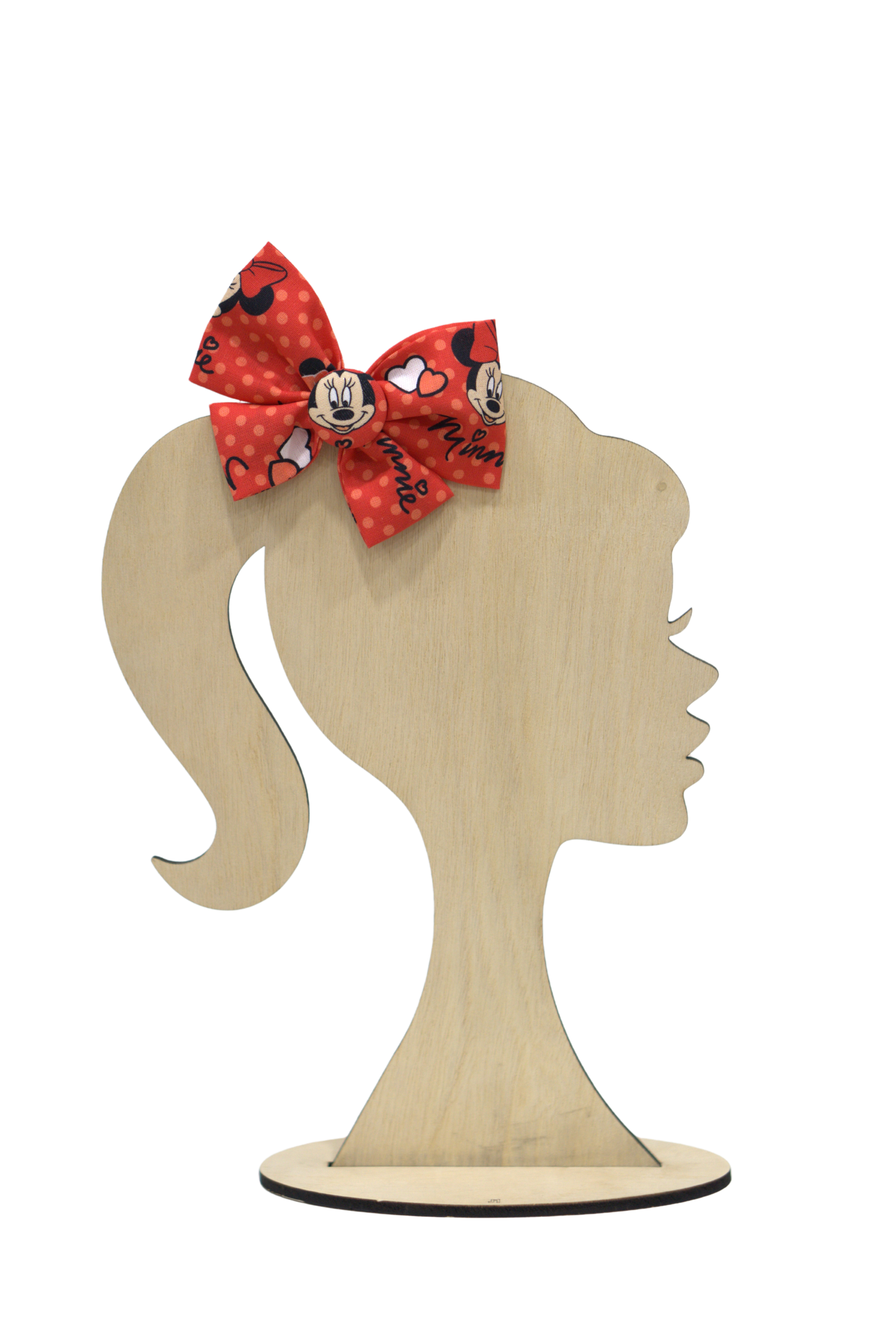 Disney Theme Bow - Minnie Lovely Red
