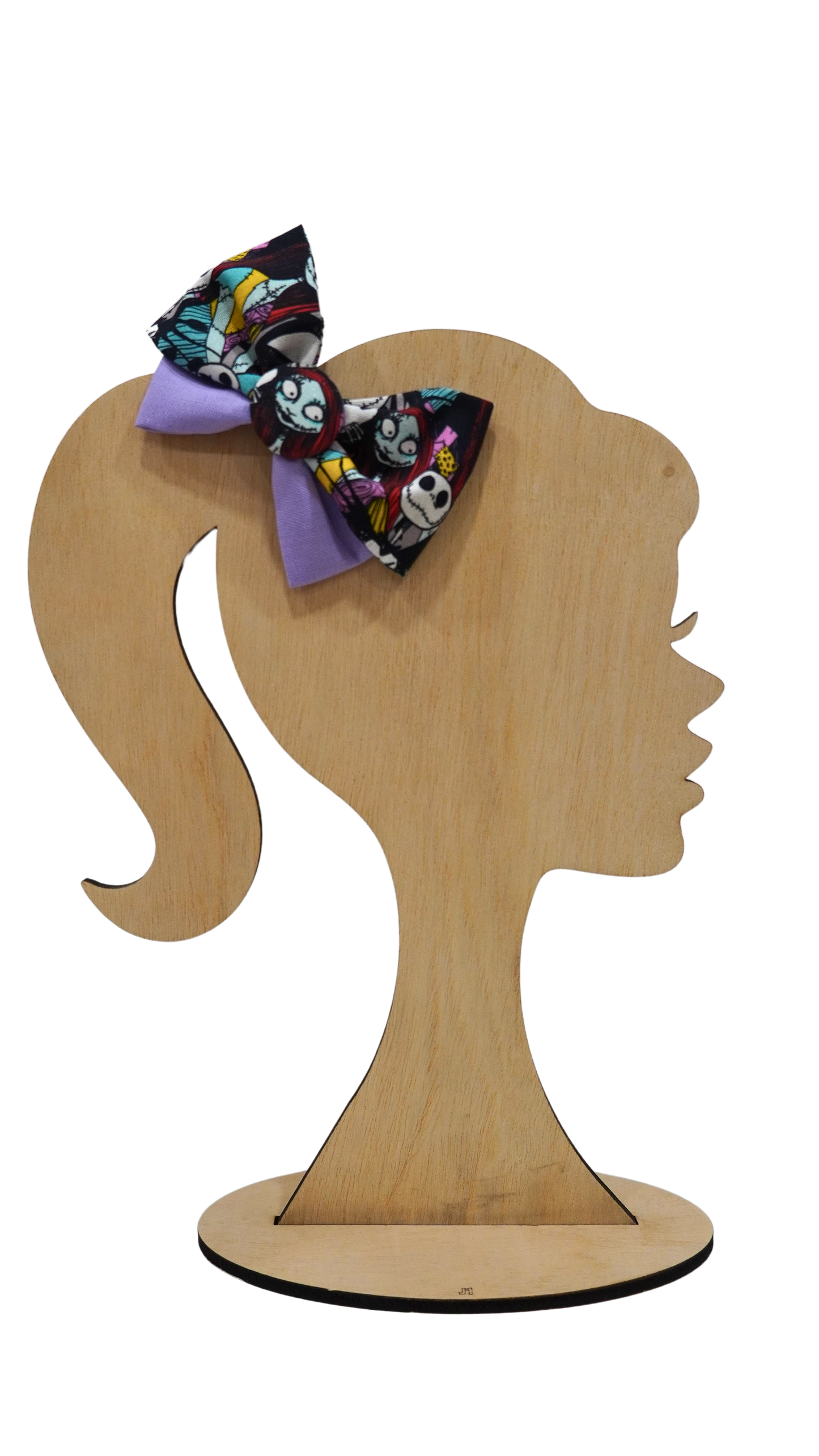 Disney Halloween Theme Bow - Night Before Christmas