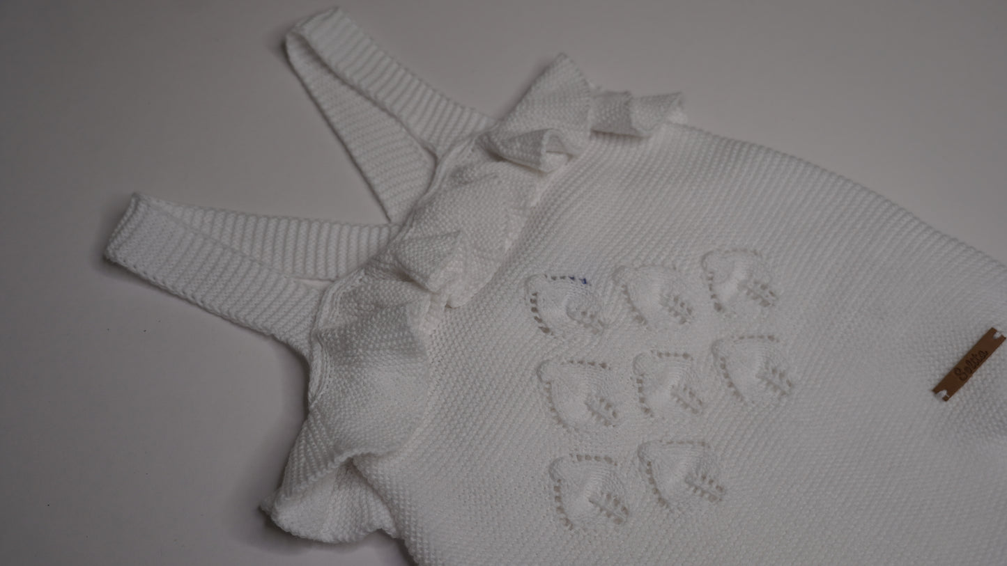 Knitted Romper Ruffle