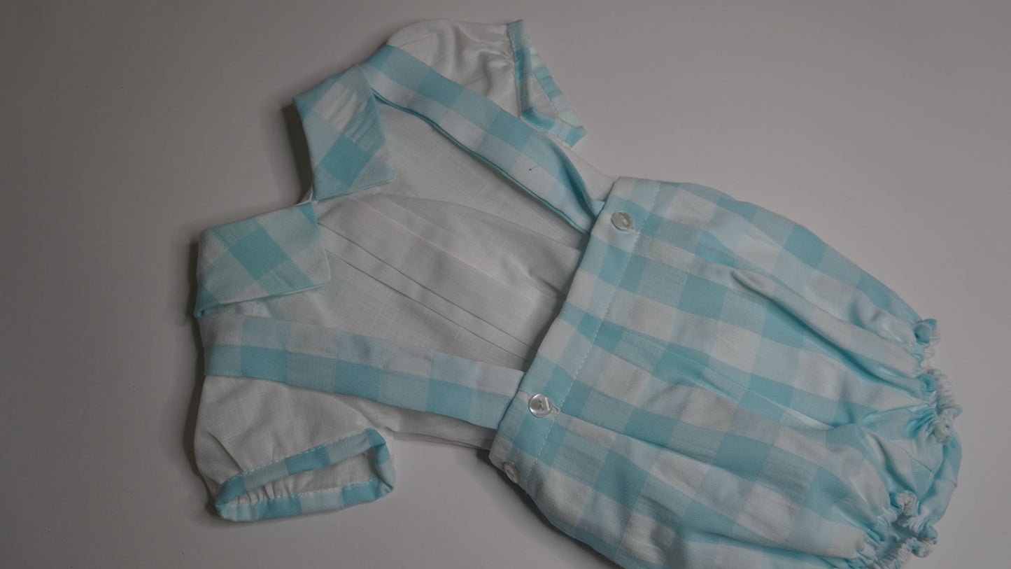 Plaid Sky Romper