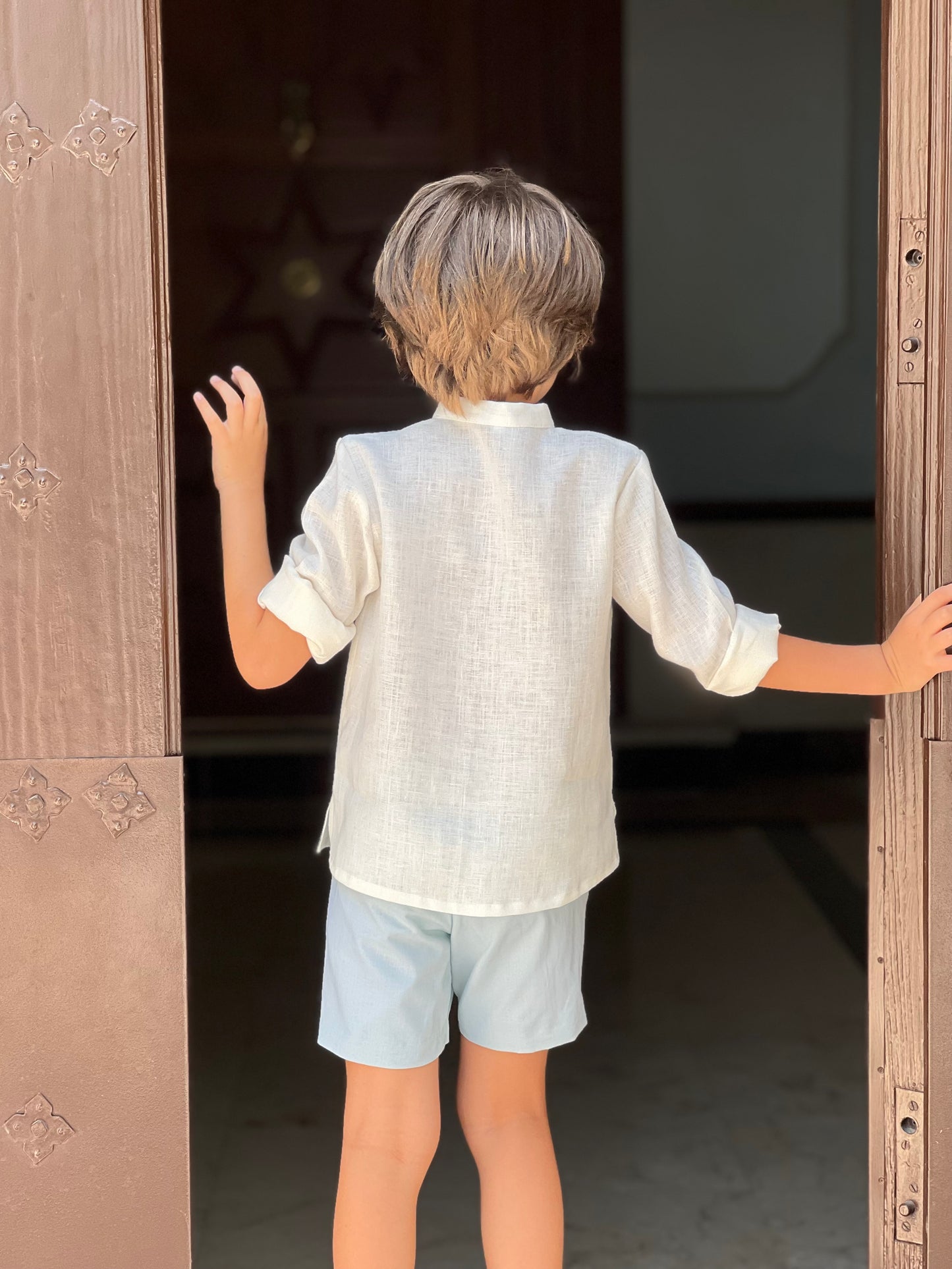 Linen Boy Set