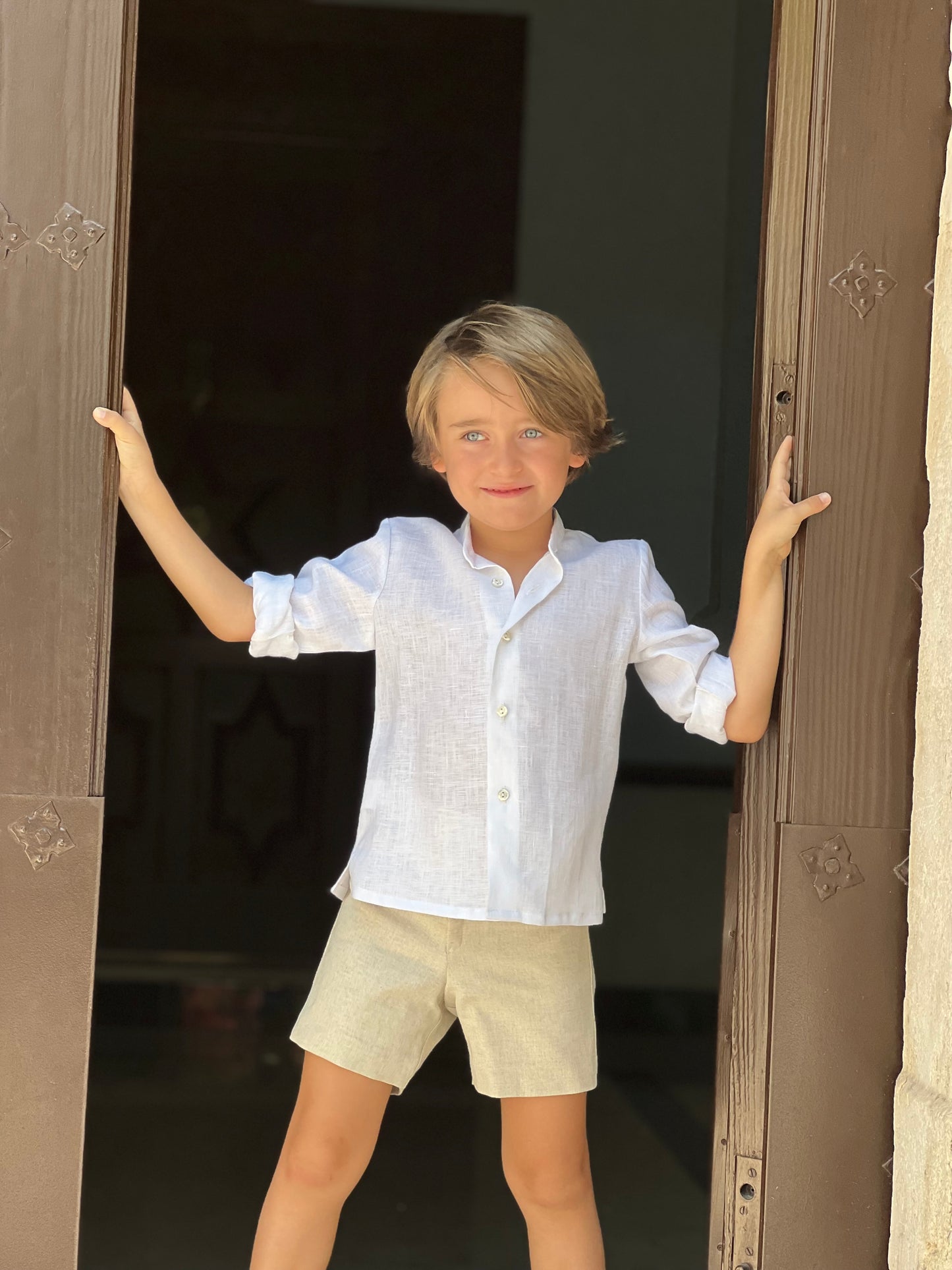 Linen Boy Set