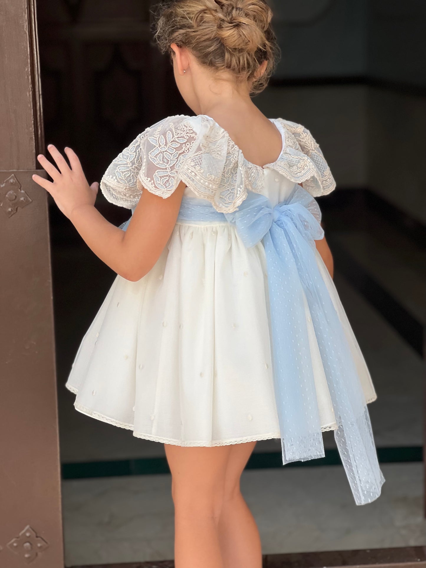 Carlota Blue Tulle Dress