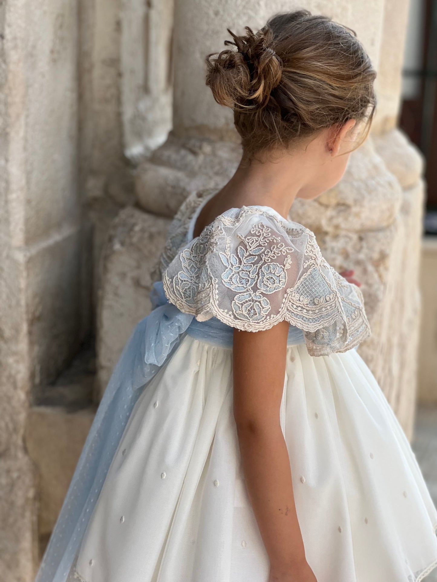 Carlota Blue Tulle Dress