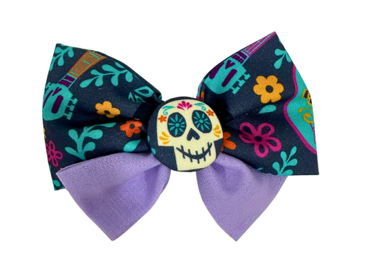 Disney Halloween Theme Bow - Coco