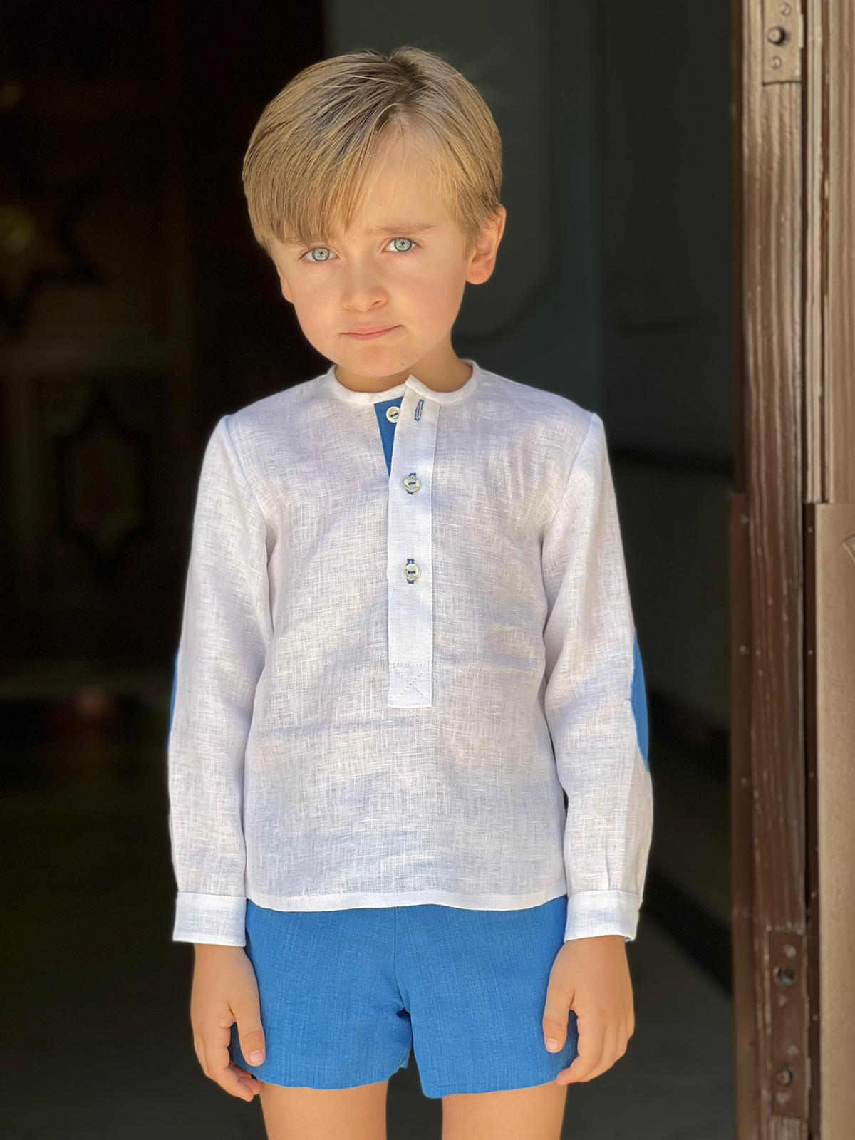 Linen Santorini  Boy Set